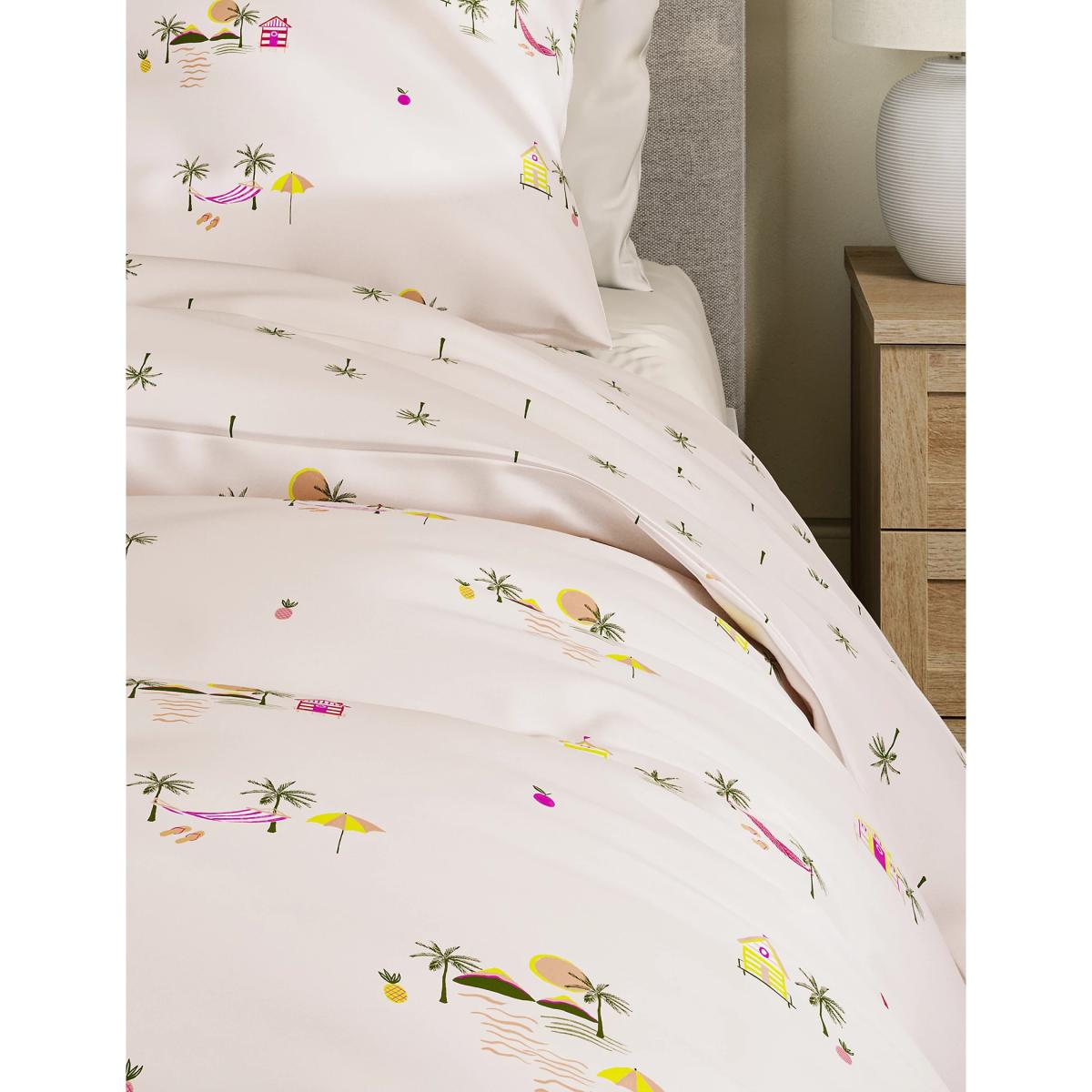 M&S Cotton Rich Beach Hut Bedding Set - DBL - Multi, Multi – image 6