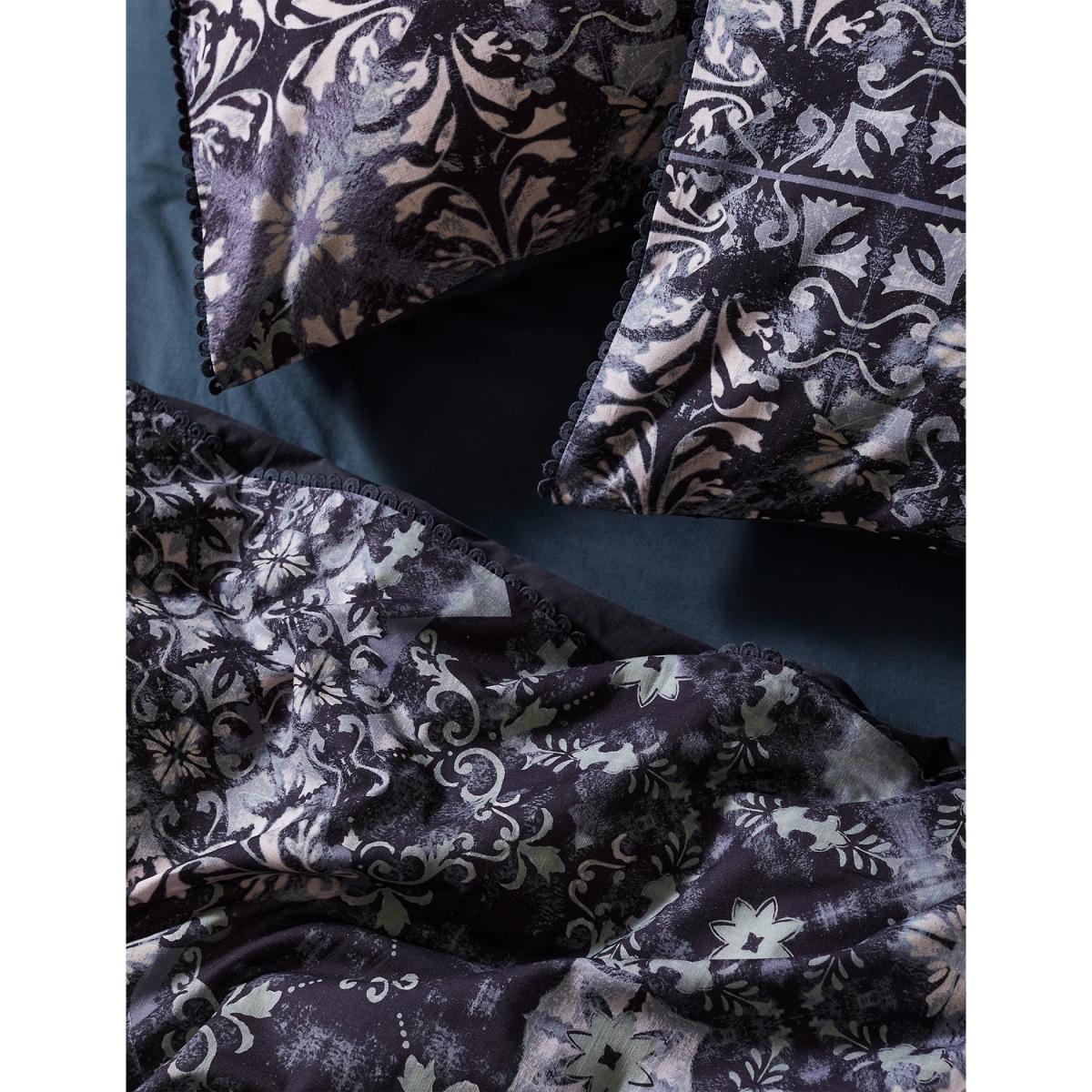 M&S X Fired Earth Paris Sandrine Bedding Set - 5FT - Navy Mix, Navy Mix – image 3