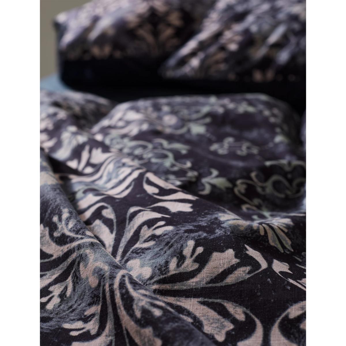 M&S X Fired Earth Paris Sandrine Bedding Set - 5FT - Navy Mix, Navy Mix – image 5
