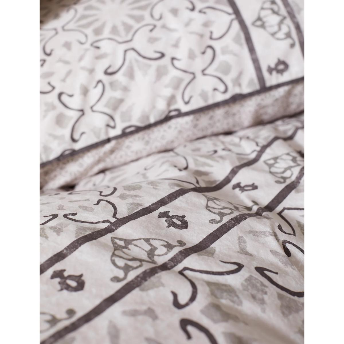 M&S X Fired Earth Marrakech Menara Bedding Set - 5FT - Gesso, Gesso – image 4