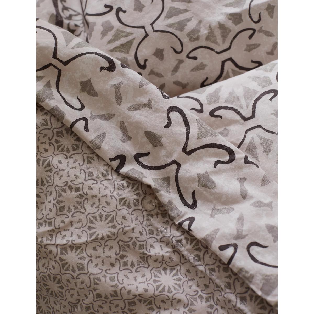 M&S X Fired Earth Marrakech Menara Bedding Set - 5FT - Gesso, Gesso – image 6