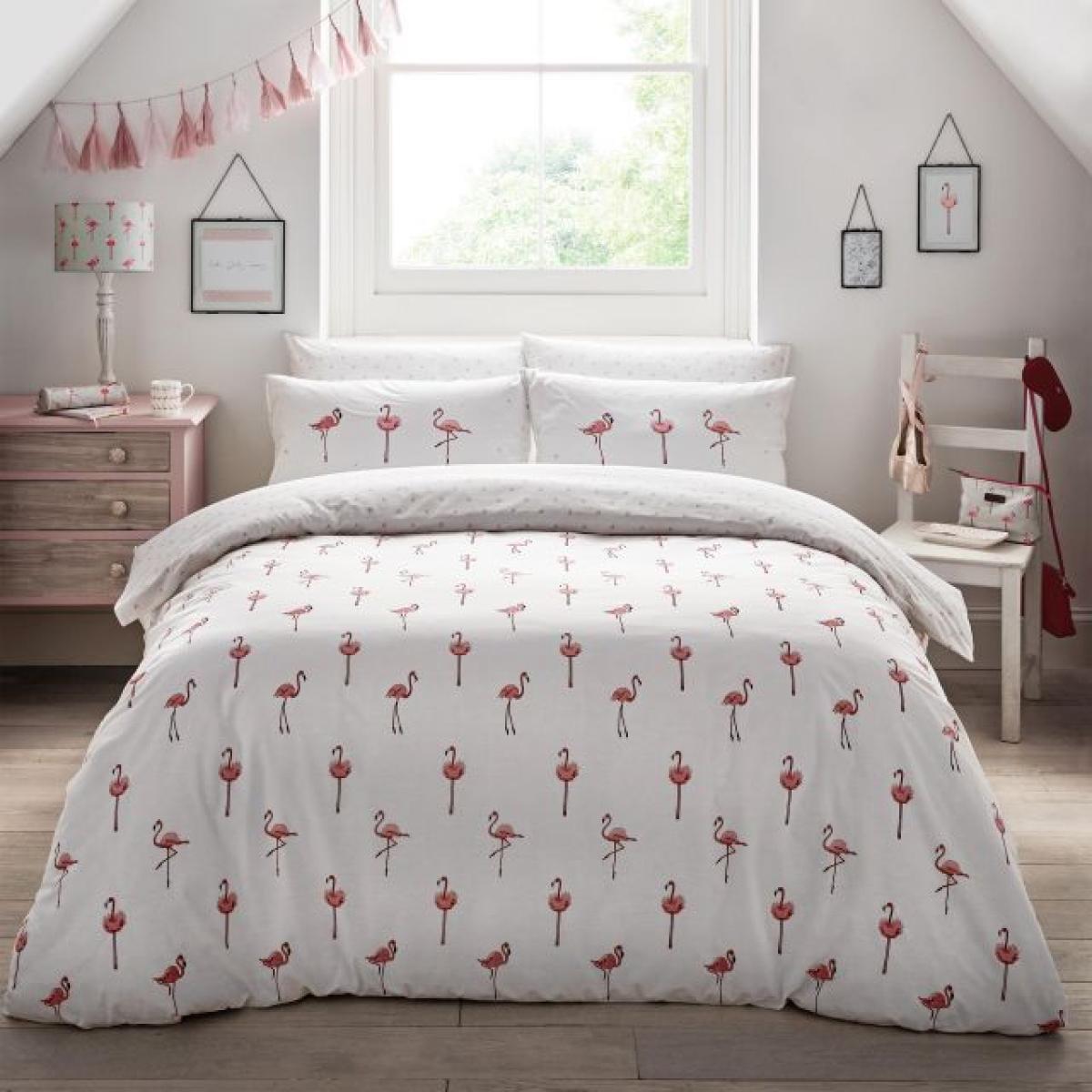 Sophie Allport Flamingos Duvet Cover Set – image 1
