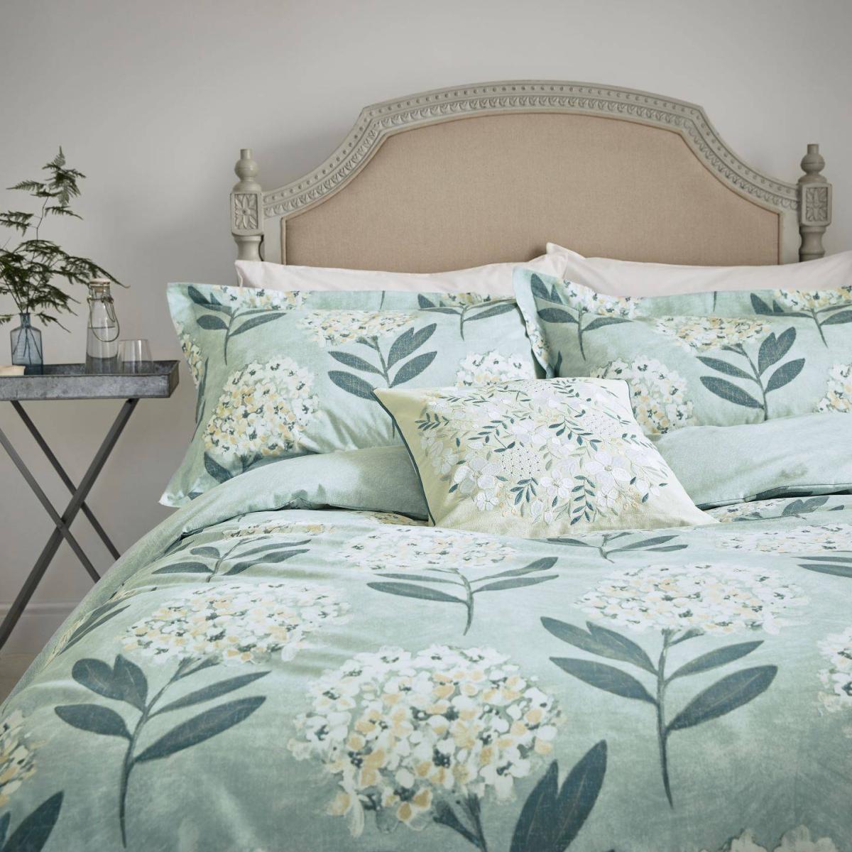Sanderson Hydrangea Duvet Set Aqua – image 2