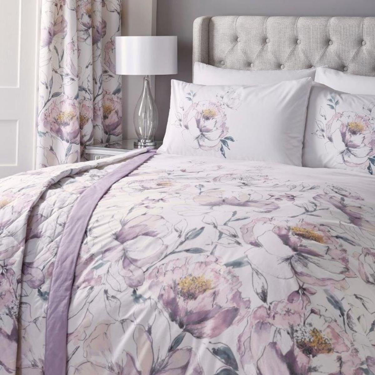 Dreams & Drapes Peony Amethyst Duvet Set – image 2