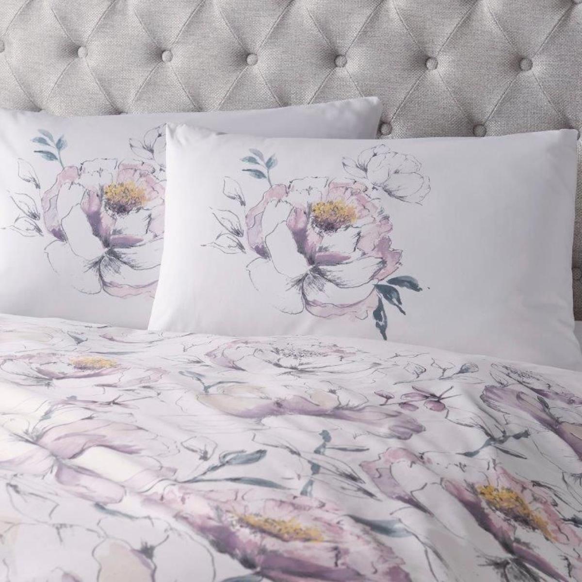 Dreams & Drapes Peony Amethyst Duvet Set – image 3