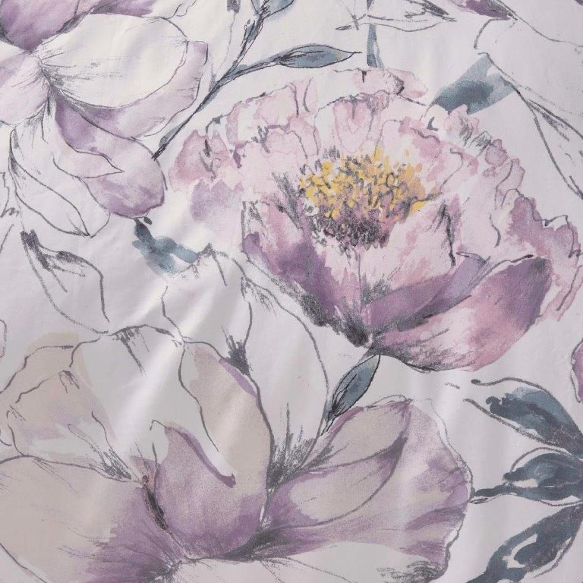 Dreams & Drapes Peony Amethyst Duvet Set – image 4