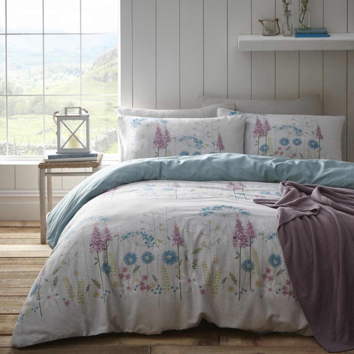 Pasture Duvet Set - Blue / Small Single