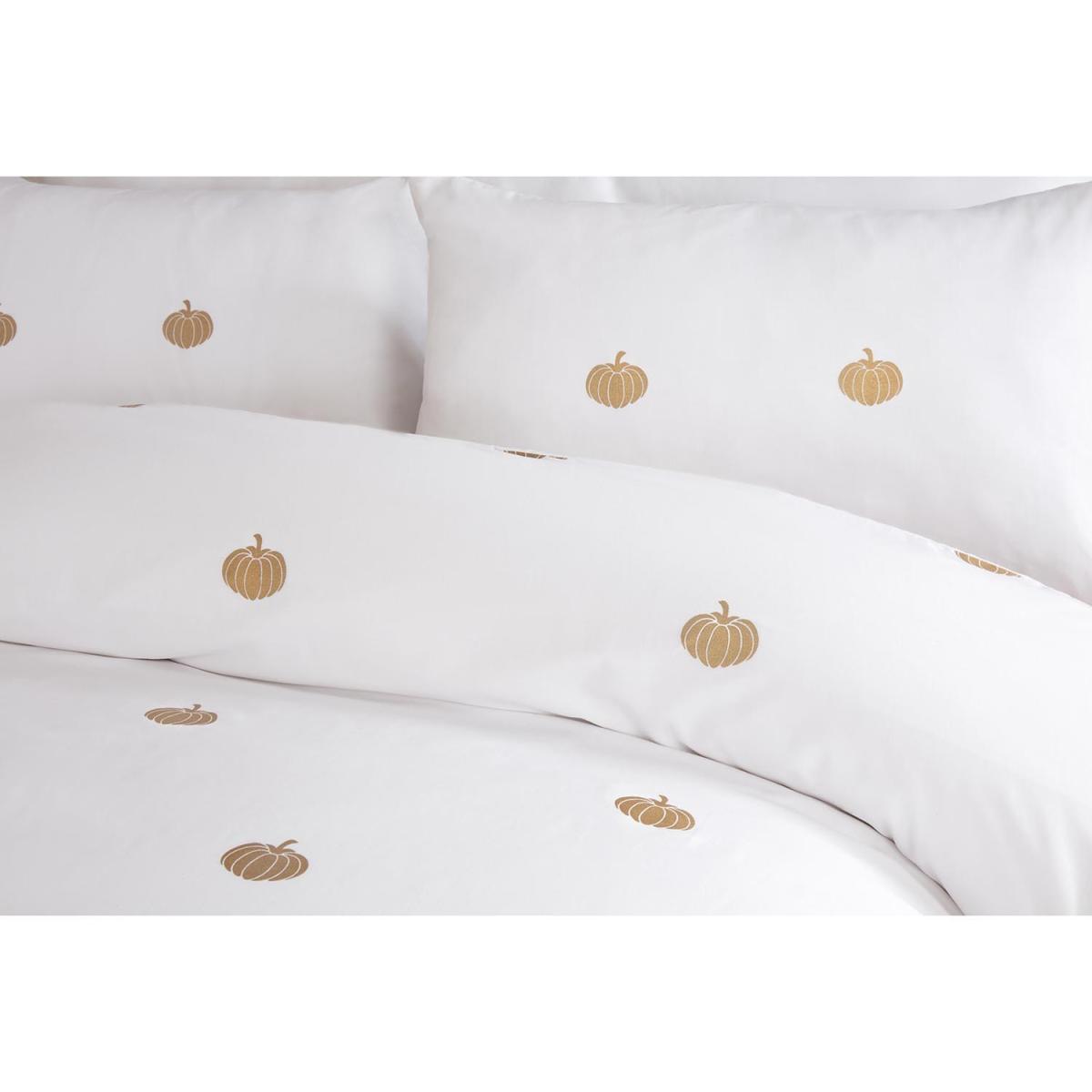 Glitter Pumpkins Duvet Cover and Pillowcase Set - Double – image 3