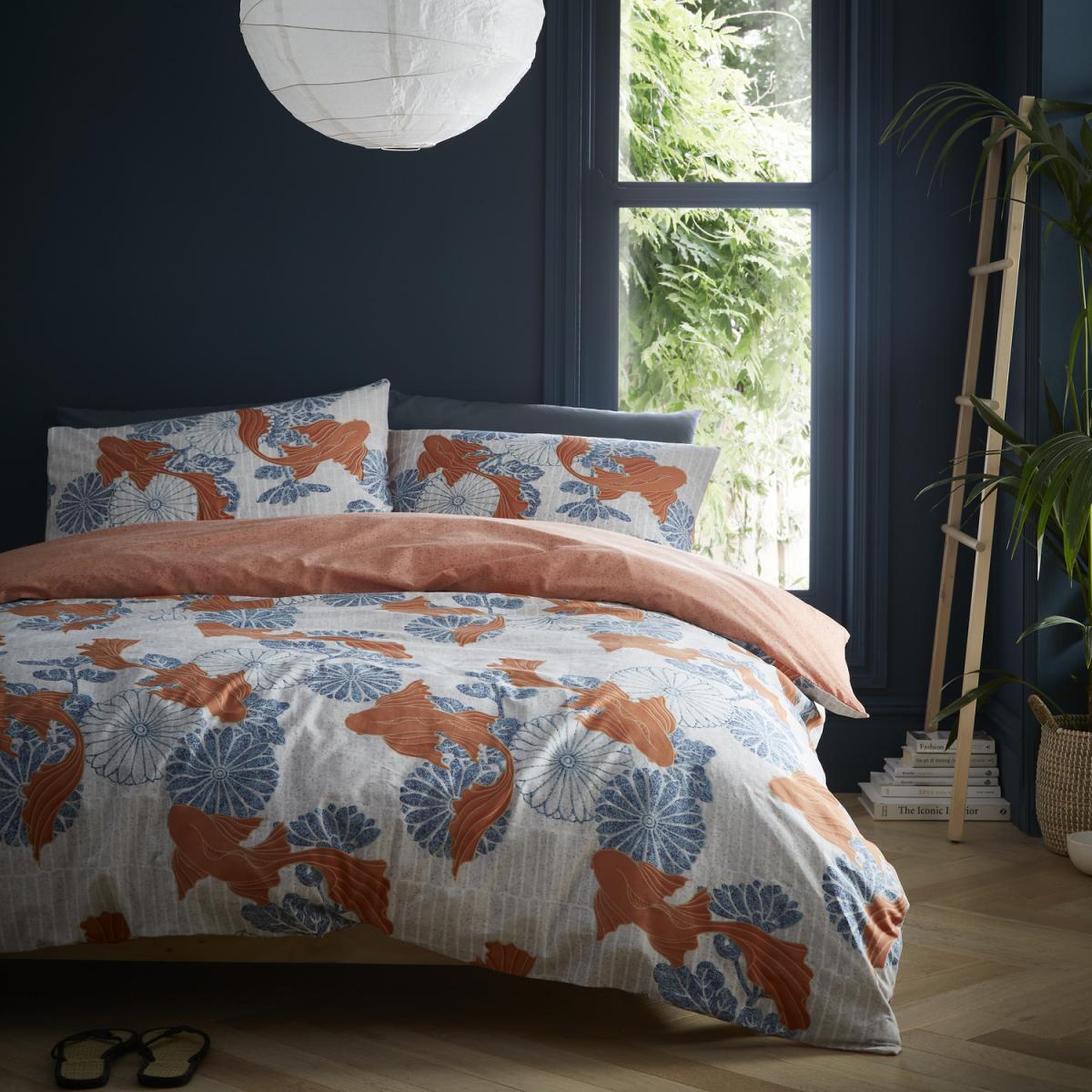 Koi Duvet Set - Mandarin – image 1