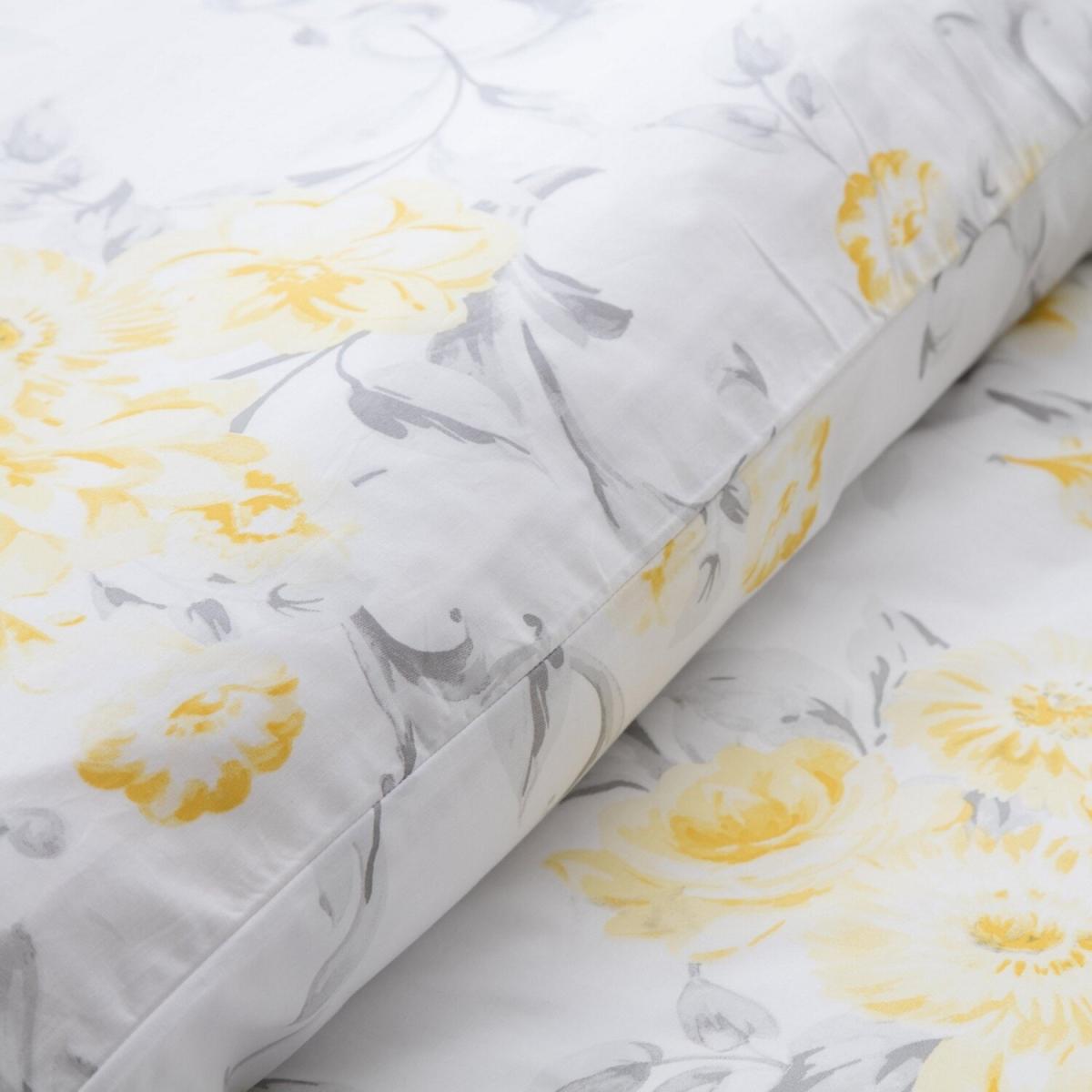 Amour Duvet Cover Set - BM222 - White/Yellow/Grey – image 2