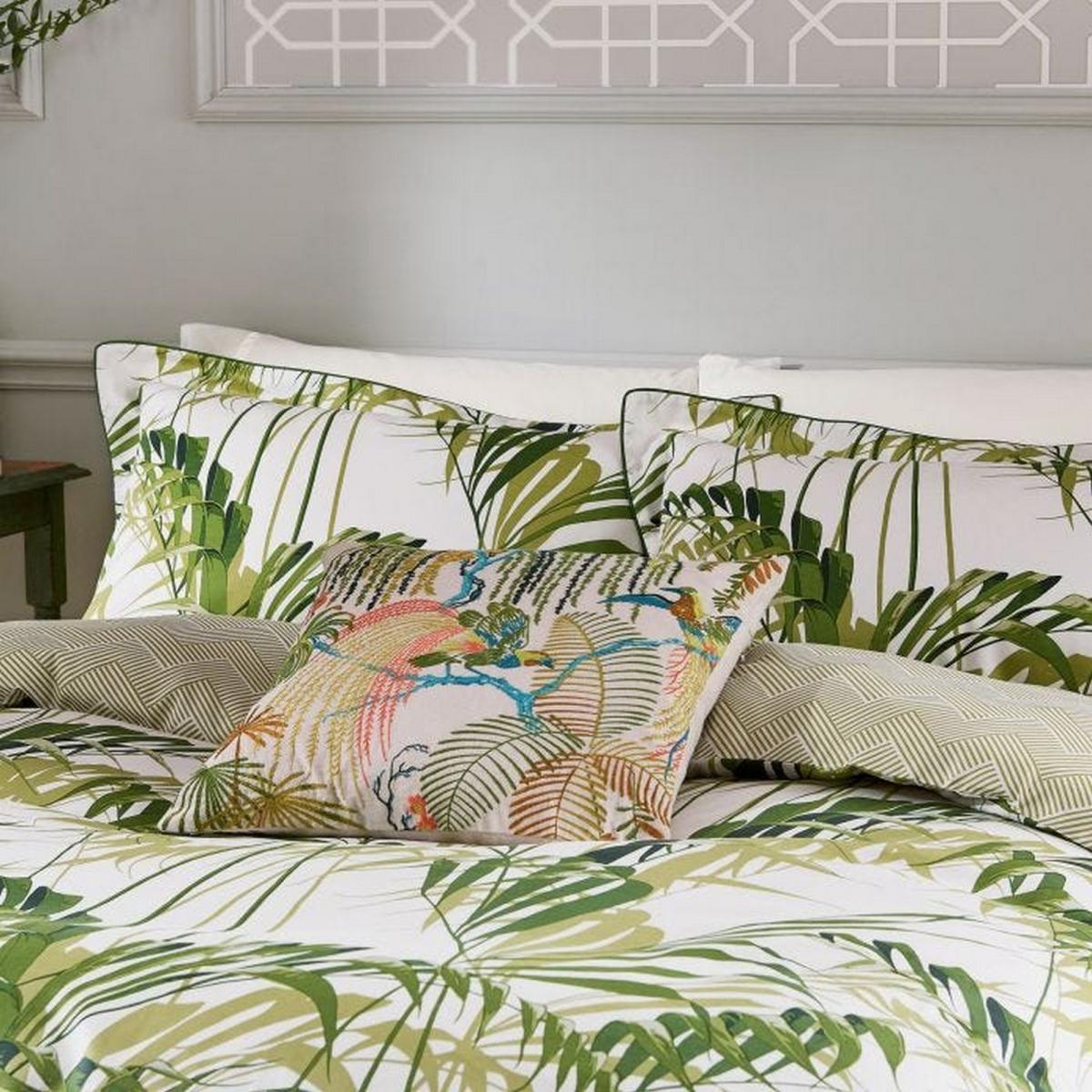Palm House Designer Bedding and Pillowcase By Sanderson in Green – image 2