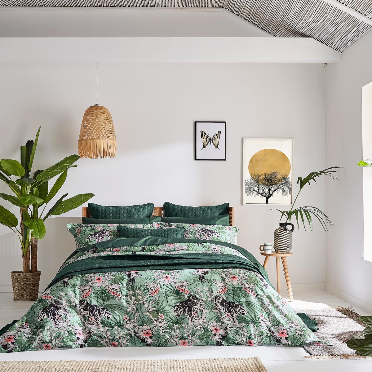 Kingdom Botanical Bedding by Ted Baker in Sage Green – image 1