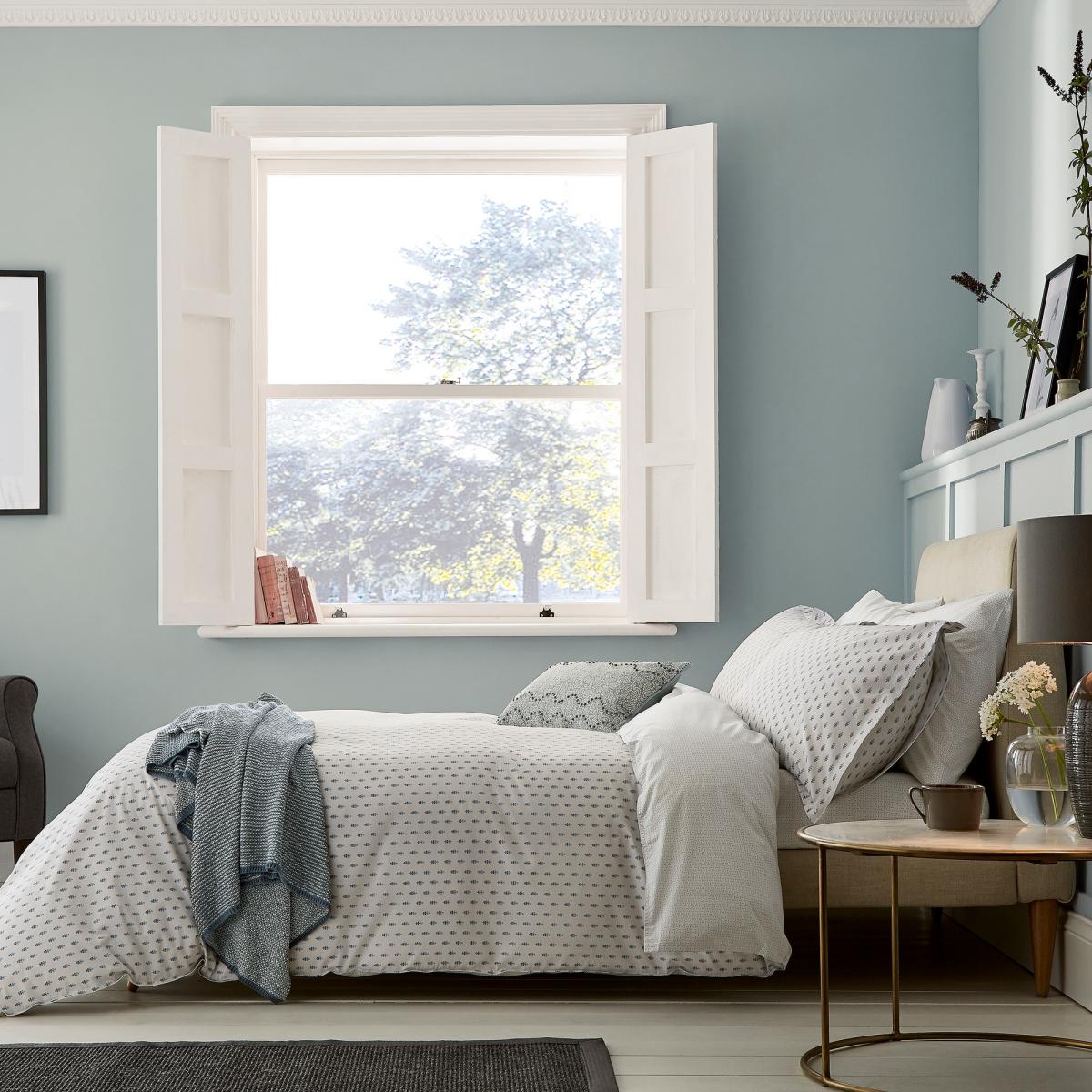Edie Organic Cotton Bedding and Pillowcase By Murmur in Lough Green – image 2