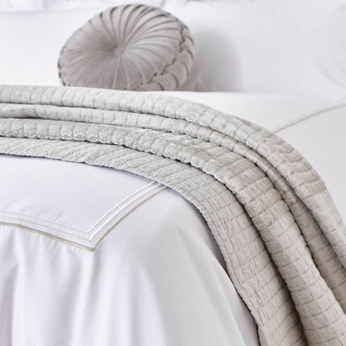 Mayfair Cotton Bedding Set by Laura Ashley in Dove Grey – image 2