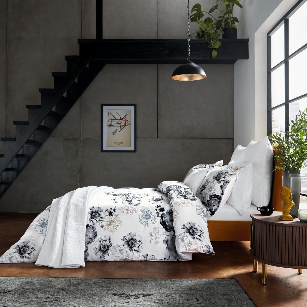 Fresh Start Floral Bedding by Ted Baker in White – image 2