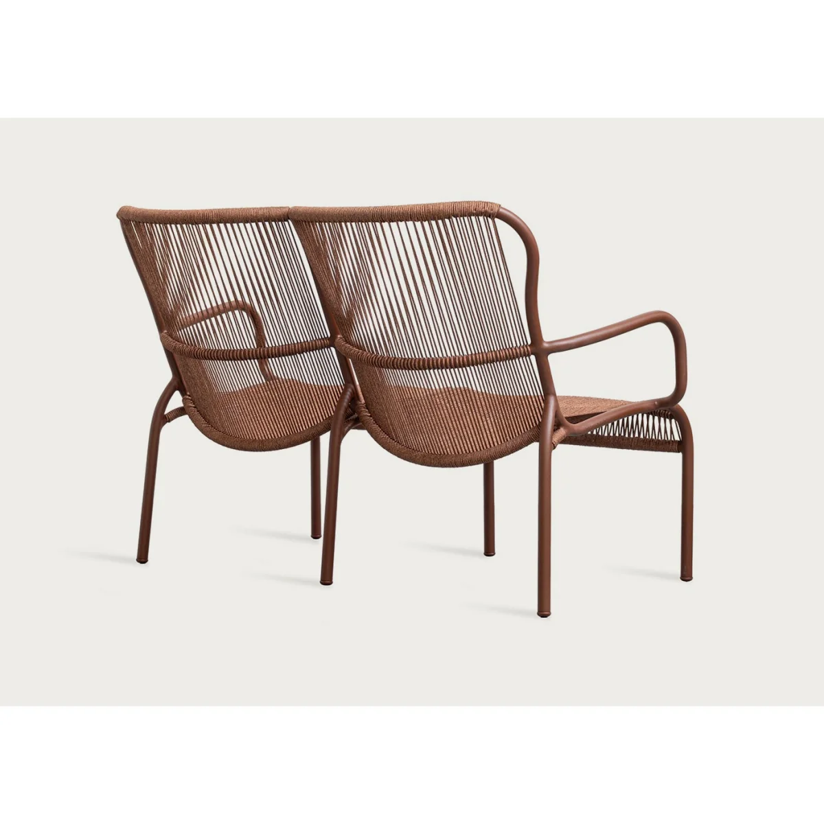 Vincent Sheppard Loop Outdoor Sofa Rust – image 3