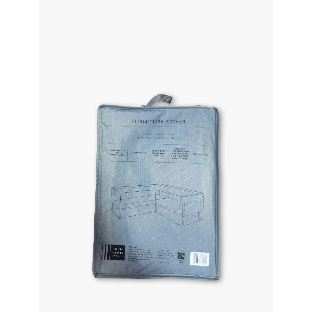 John Lewis Garden Corner Sofa Furniture Cover – image 5