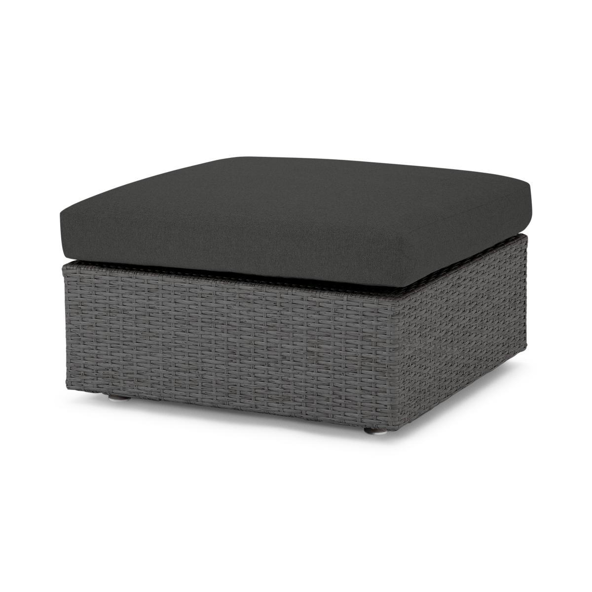 Cordon Garden Modular Ottoman, Dark Grey – image 3
