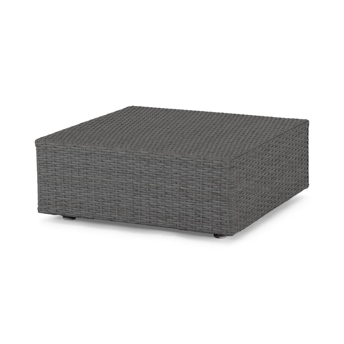 Cordon Garden Modular Ottoman, Dark Grey – image 6