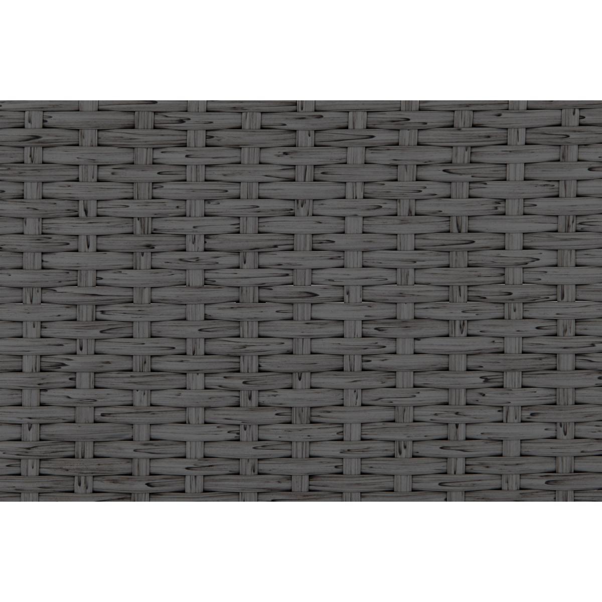 Cordon Garden Modular Ottoman, Dark Grey – image 9