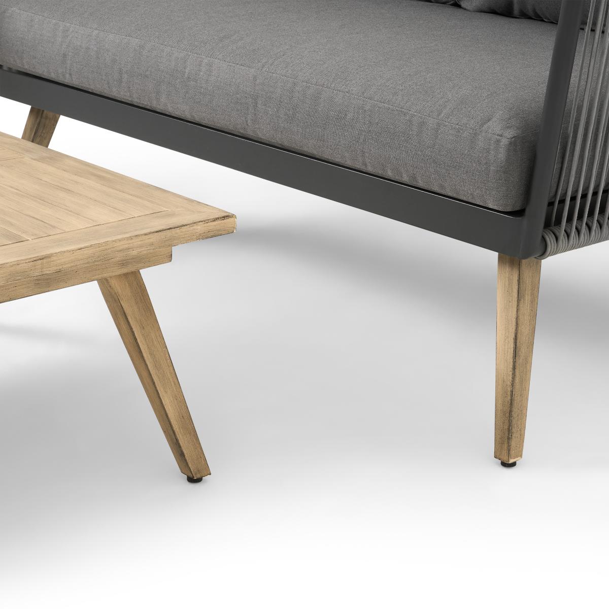 Garden Lounge Set, Grey – image 5