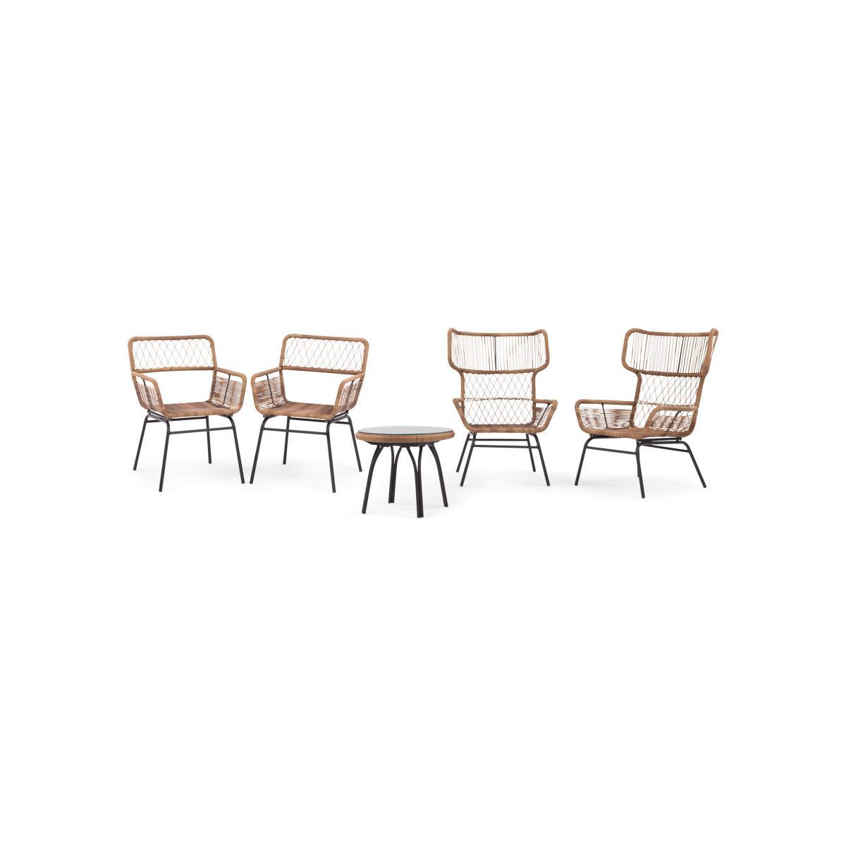 Lyra Garden Lounge Set, Charcoal Grey – image 9