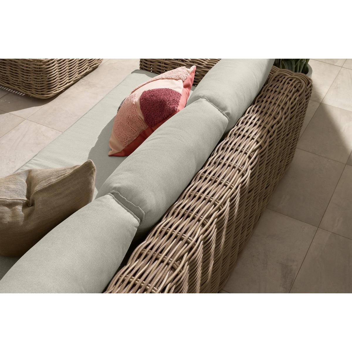 Meera Garden Corner Set, Natural & Cream Polyweave – image 7