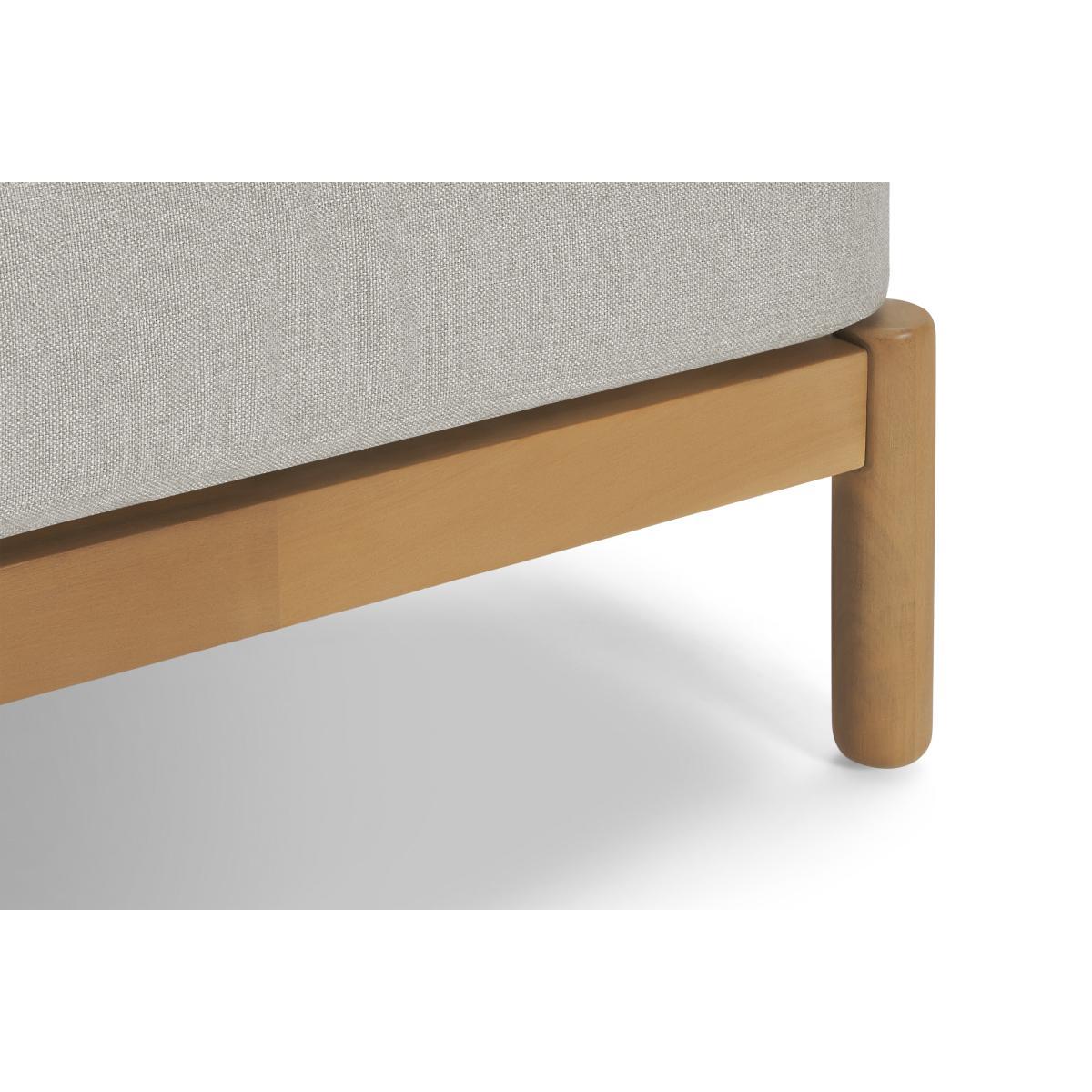 Kolbe Garden Corner Lounge Set, Grey & Acacia – image 7