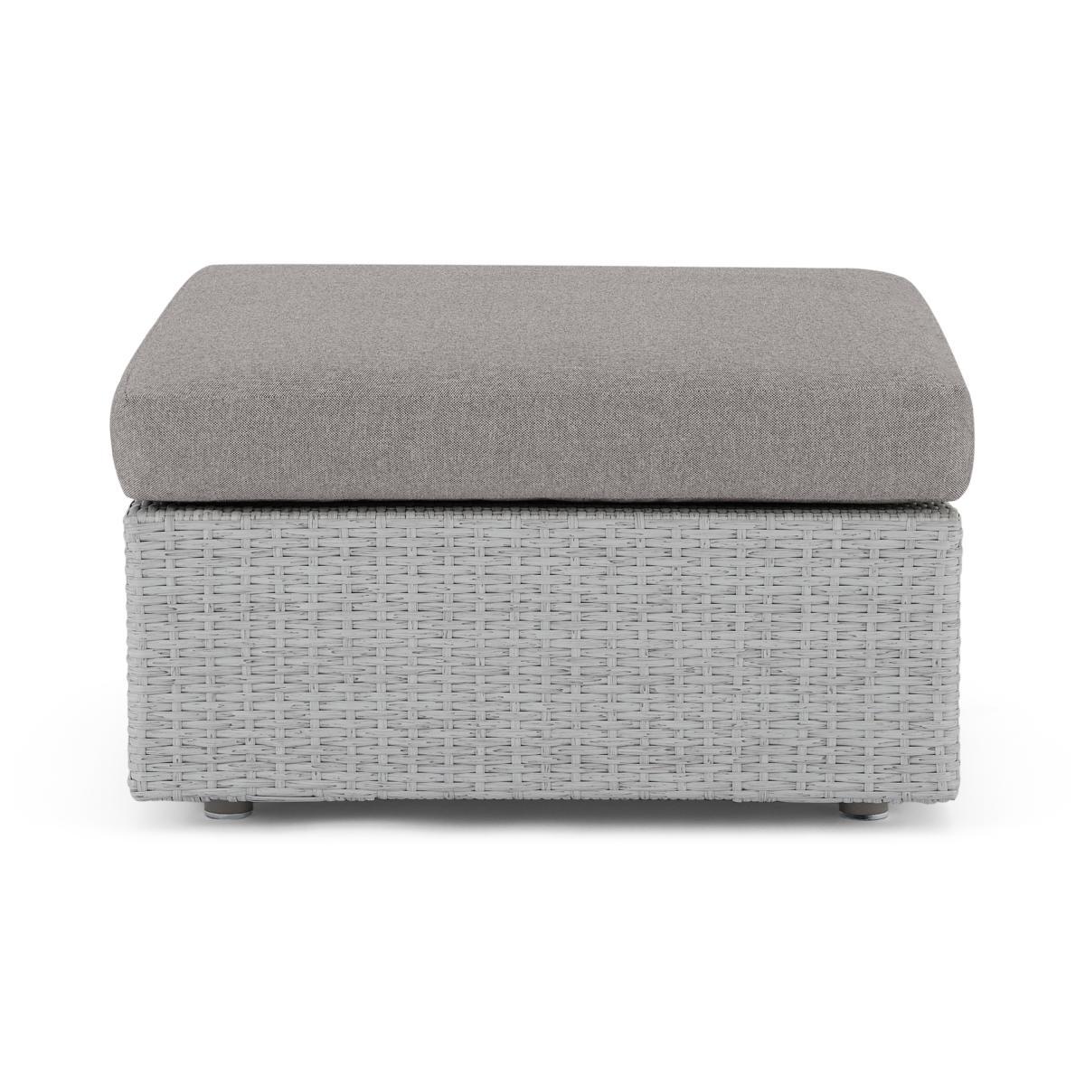 Cordon Garden Modular Ottoman, Grey – image 2