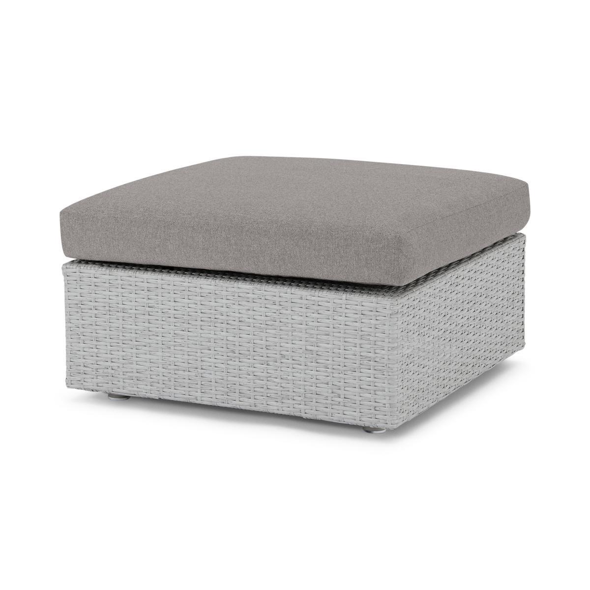 Cordon Garden Modular Ottoman, Grey – image 3