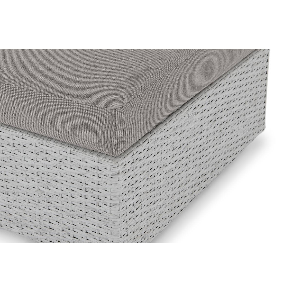 Cordon Garden Modular Ottoman, Grey – image 7