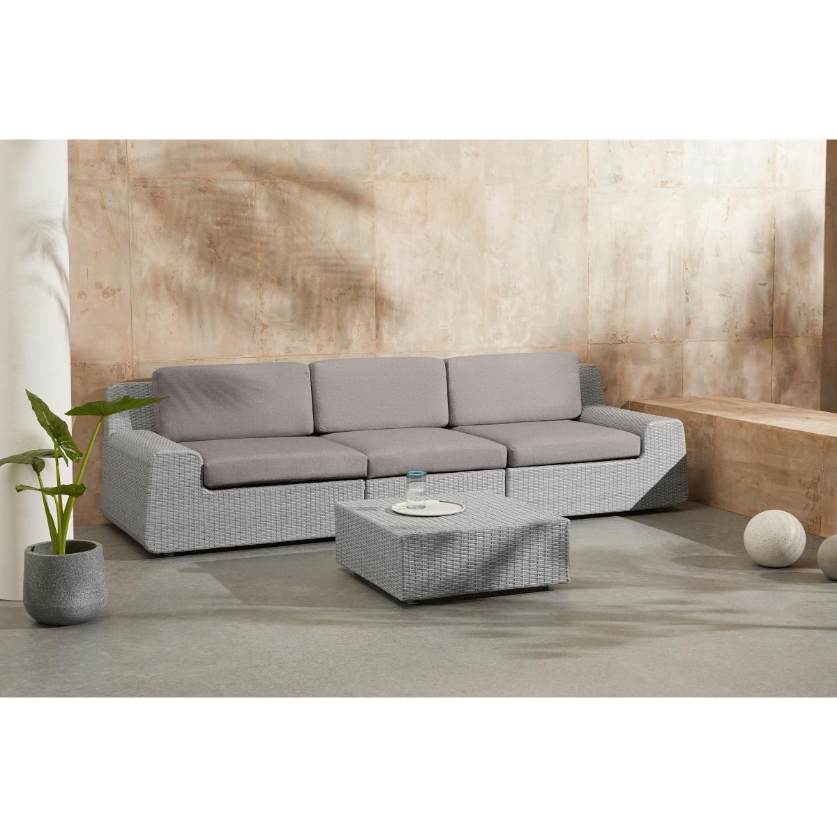 Cordon Garden Modular Ottoman, Grey – image 8