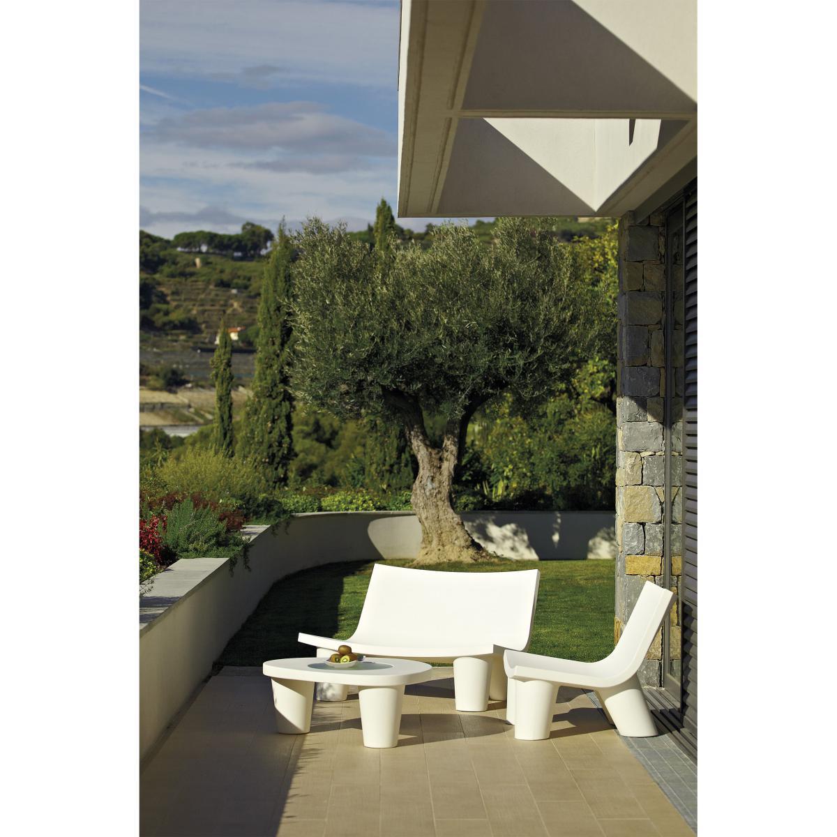 Low Lita Love 2 seater sofa - / L 118 cm by Slide Grey – image 3