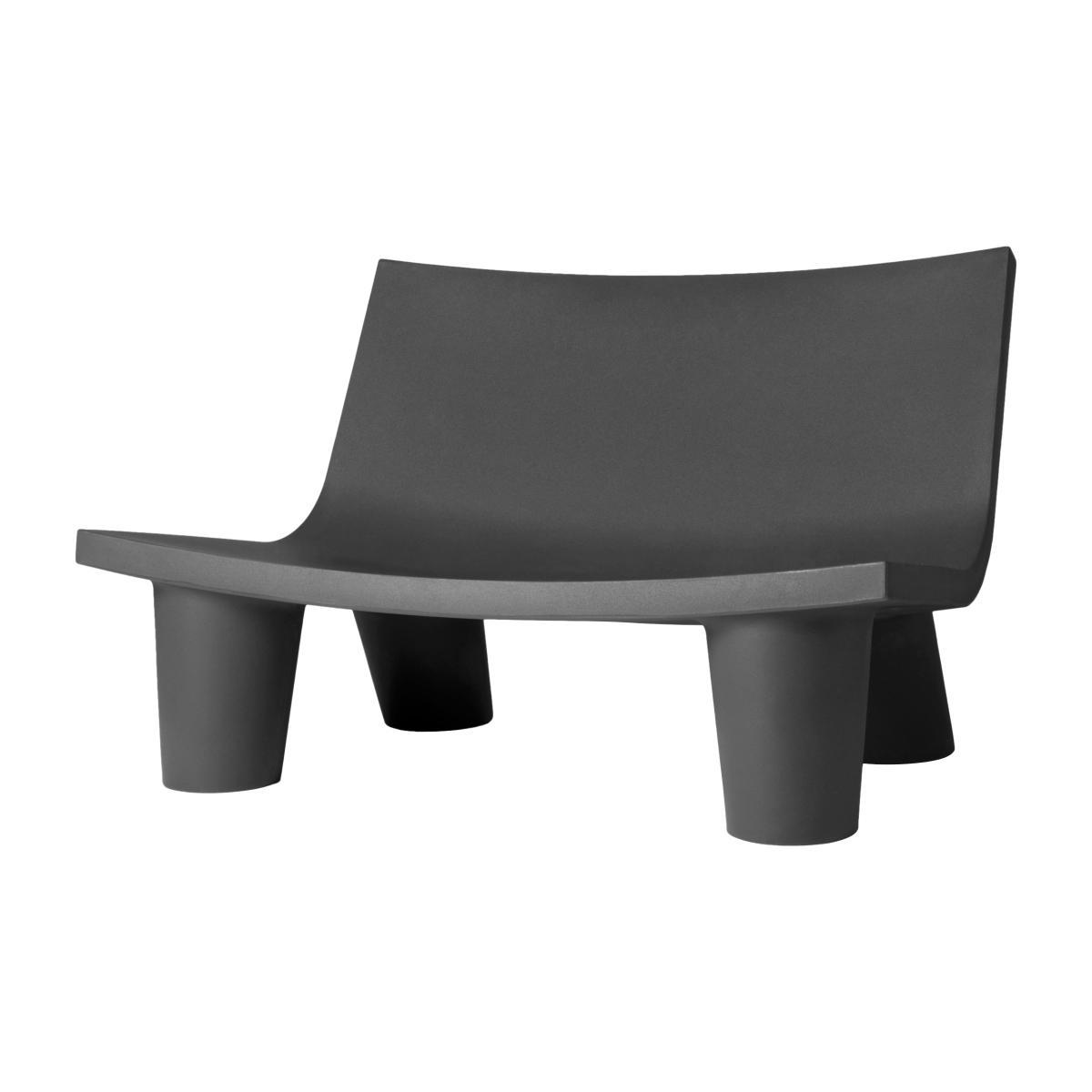 Low Lita Love 2 seater sofa - / L 118 cm by Slide Grey – image 1