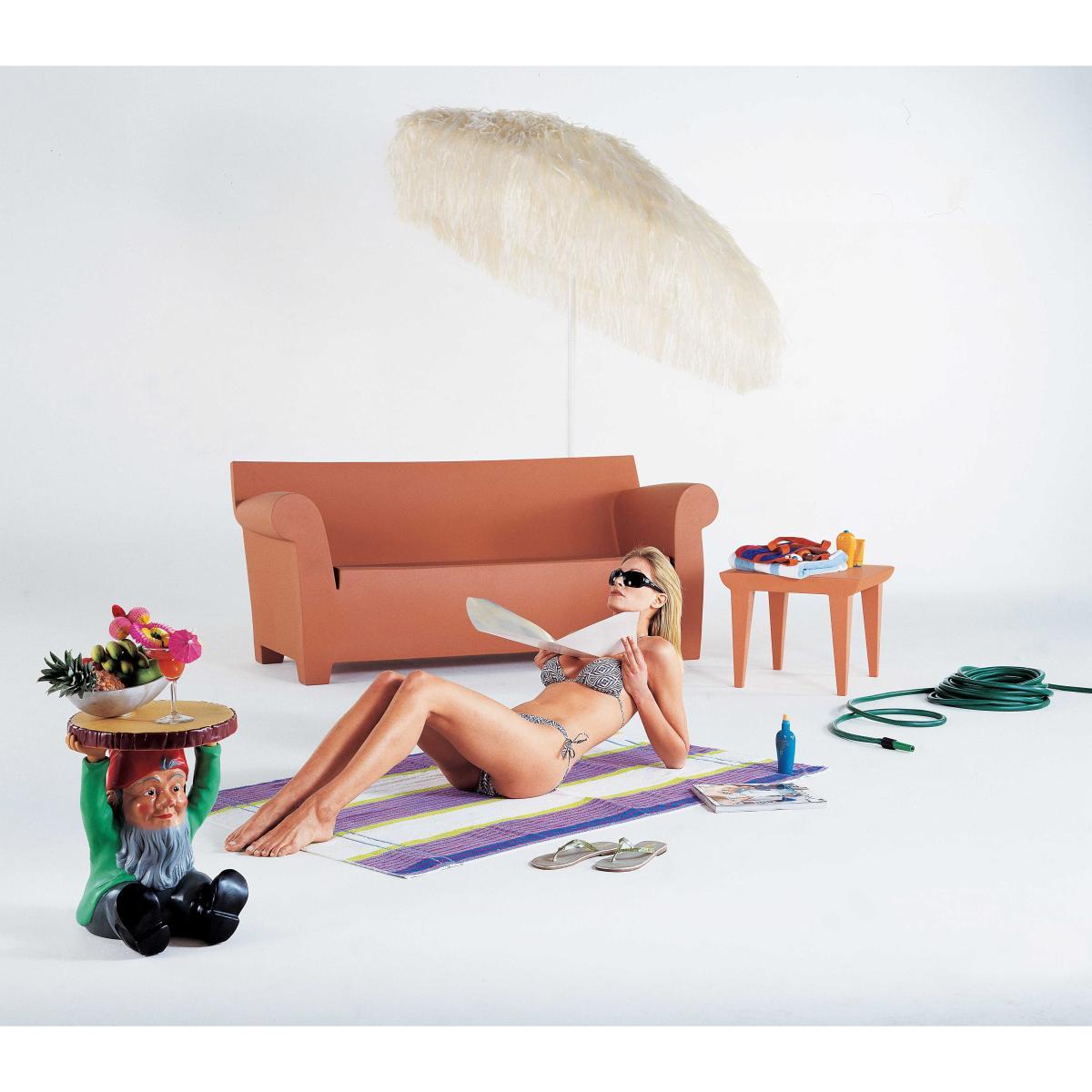 Bubble Club 2 seater sofa by Kartell Grey – image 2