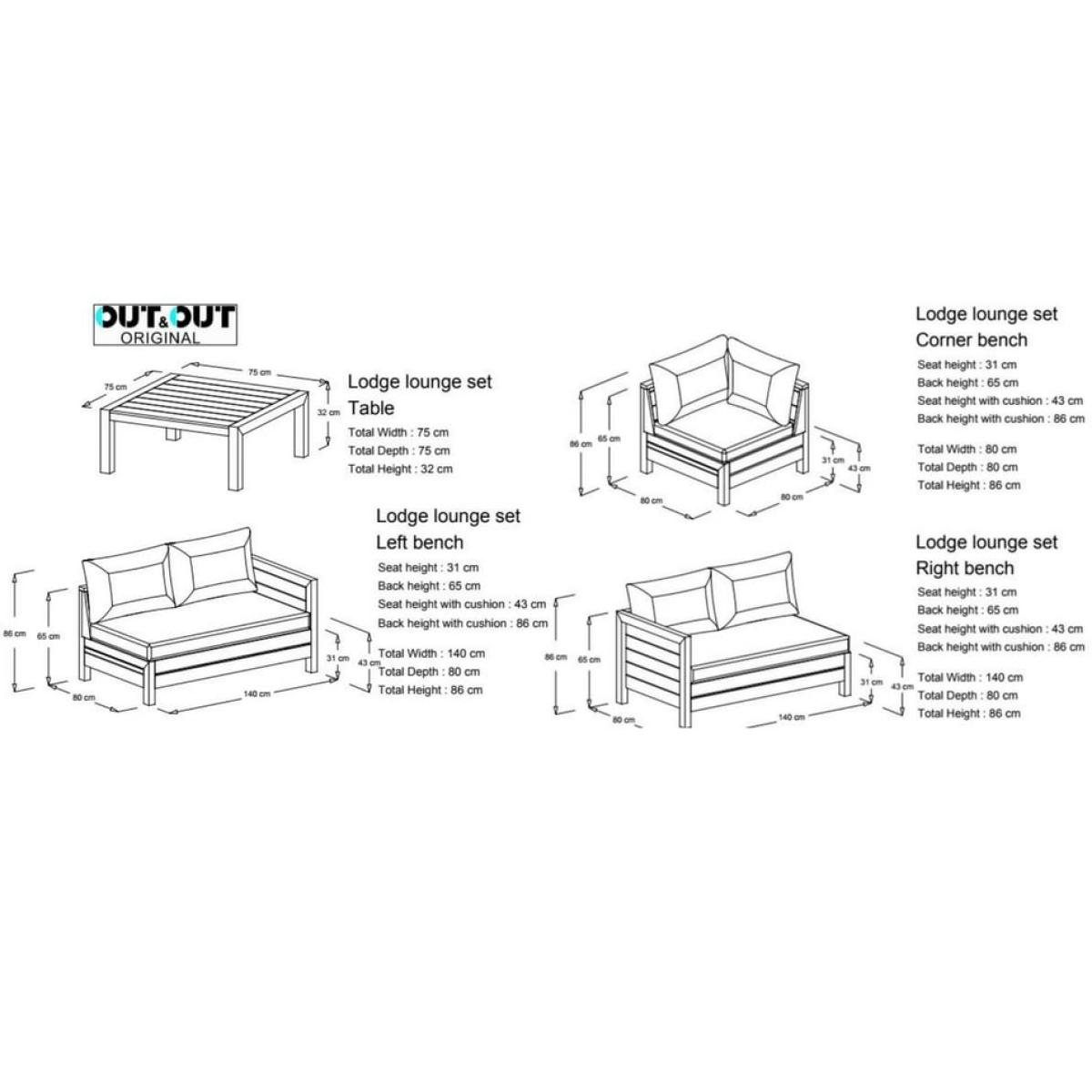 Lodge - Garden Sofa Set – image 5