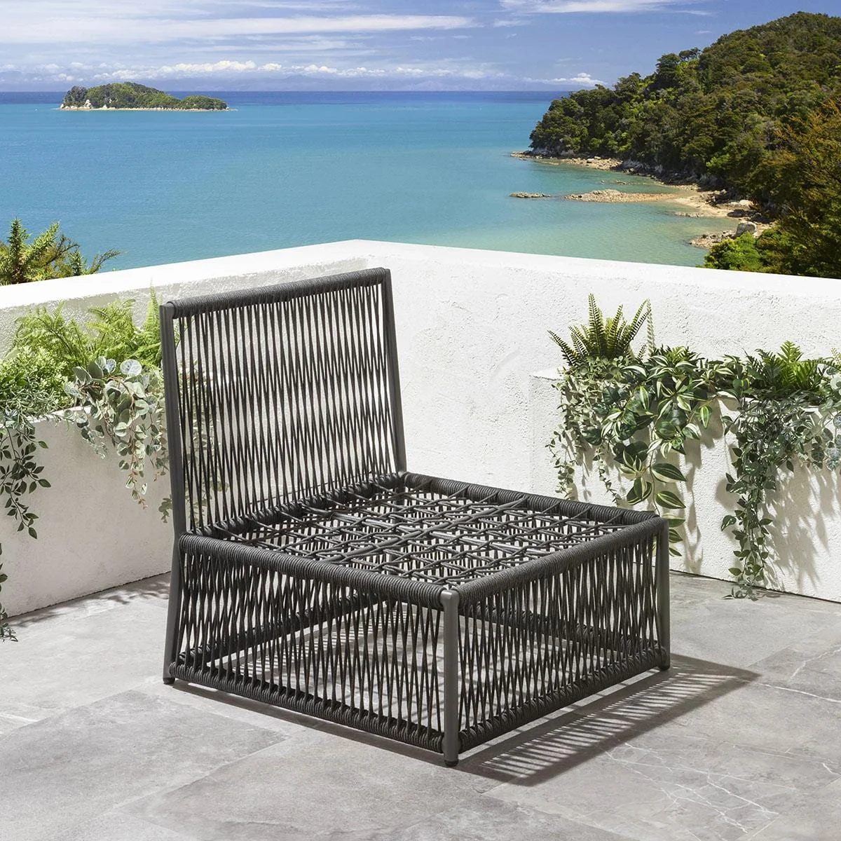 Cole Modular Middle Section Charcoal Black Grey 70x74cm – image 3