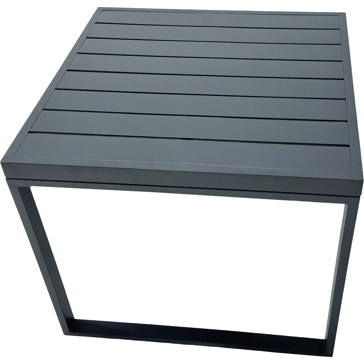 Fimous Aluminium Outdoor Garden Set ¿ 3 x 3-Seater Sofas with Coffee Tables & 4 Stools Dark Grey - Dark Grey – image 5