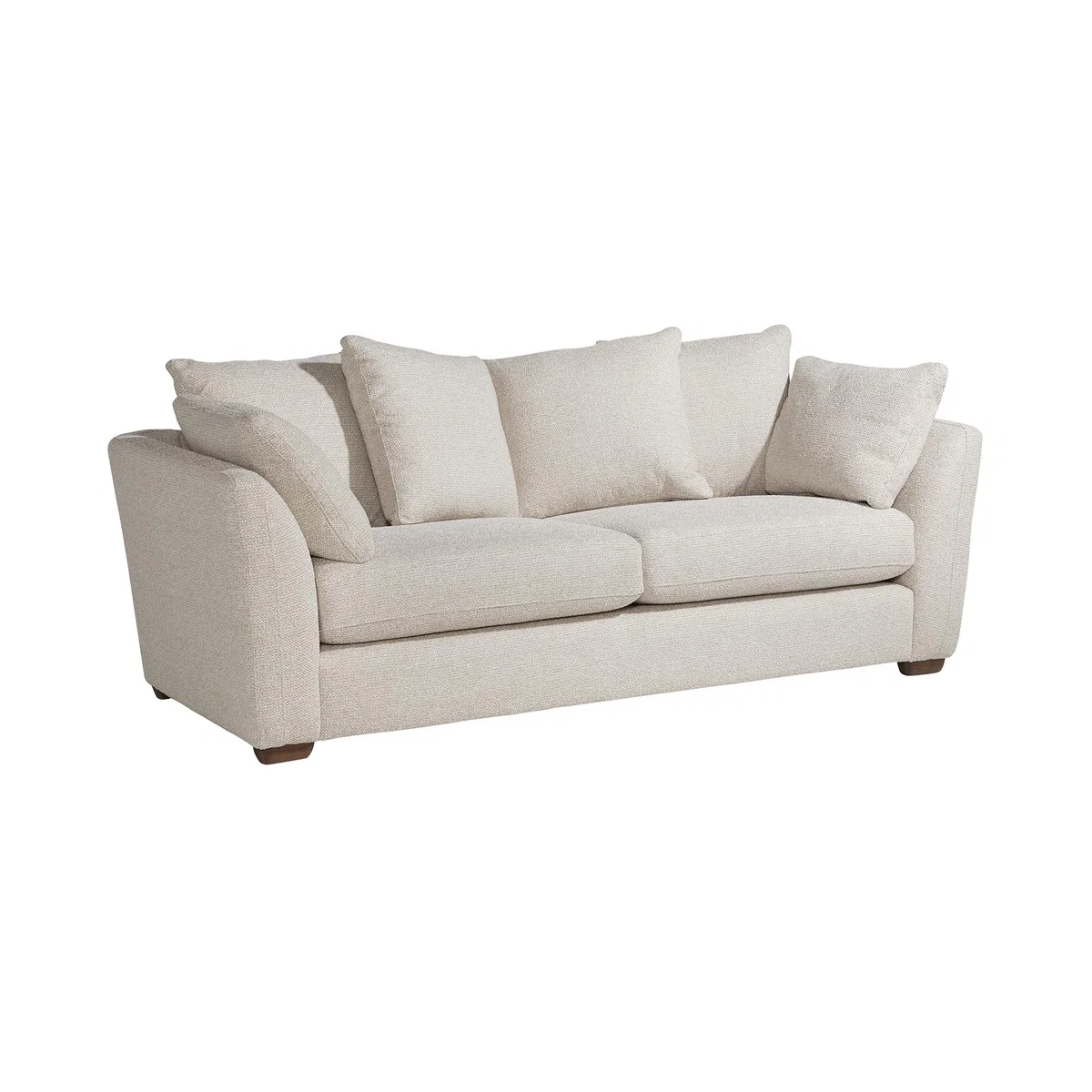 Ludlow 4 Seater Sofa Pillow Back, Neutral Fabric | Barker & Stonehouse – image 2