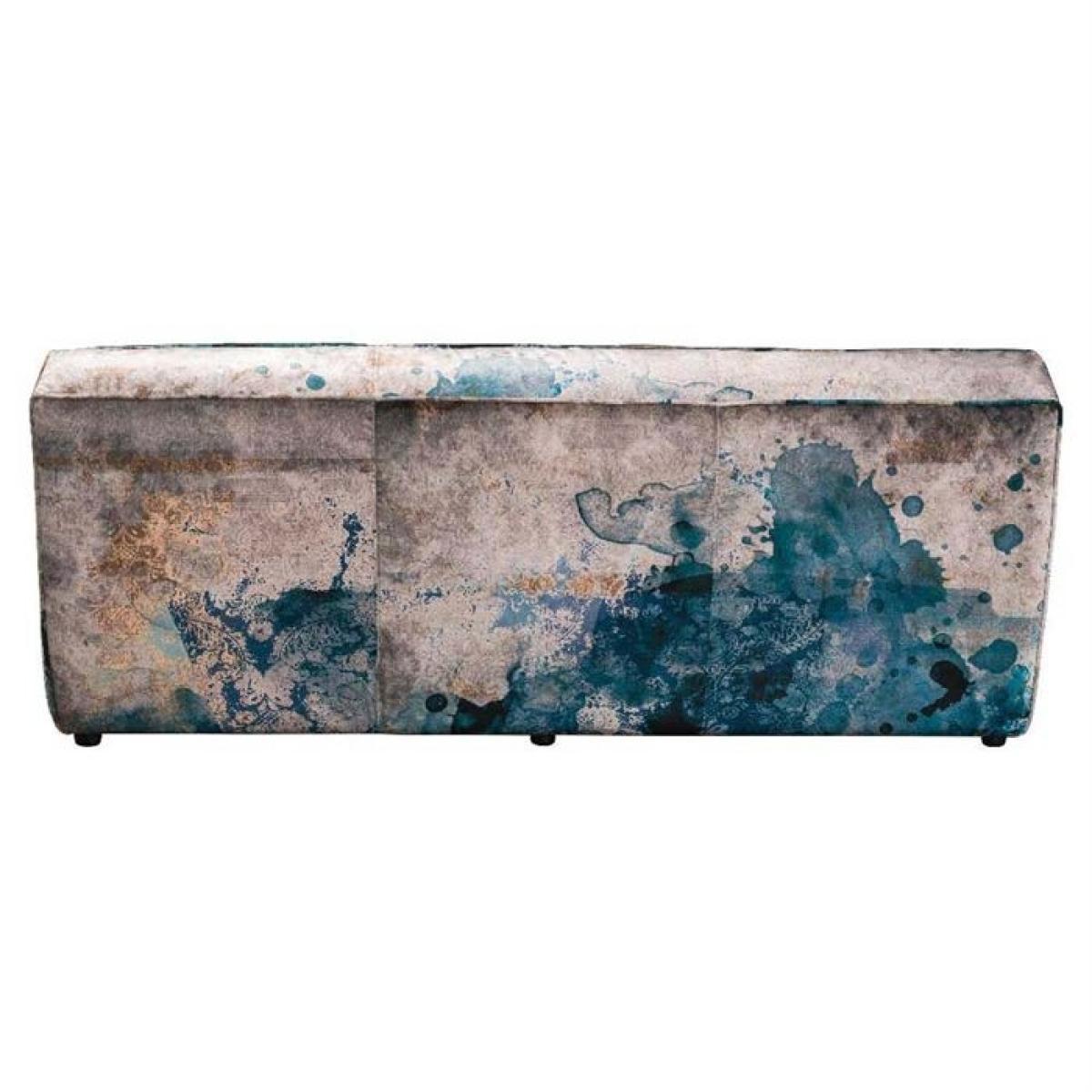 Timothy Oulton Shabby Sectional 4 Seater Sofa, Faded and Degraded Melting Paisley – image 4