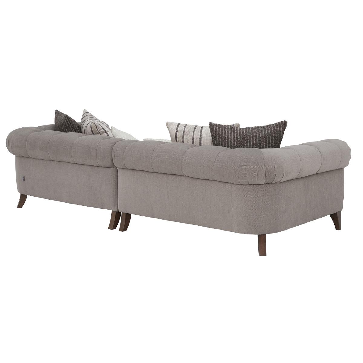 Anya 4 Seater Deep Sofa, Neutral Fabric | Barker & Stonehouse – image 5