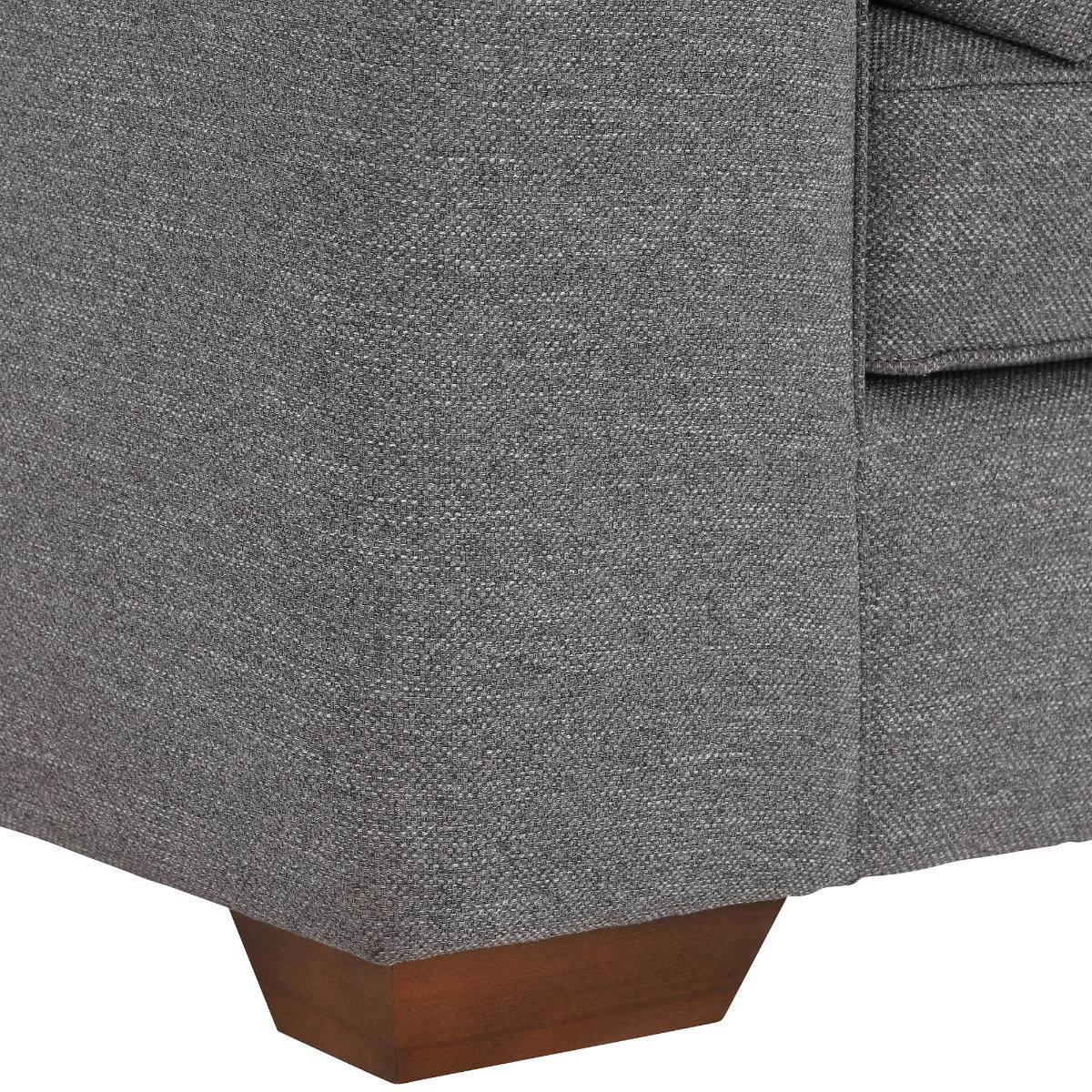 Findlay Extra Large 4 Seater Sofa, Grey Fabric | Barker & Stonehouse – image 4