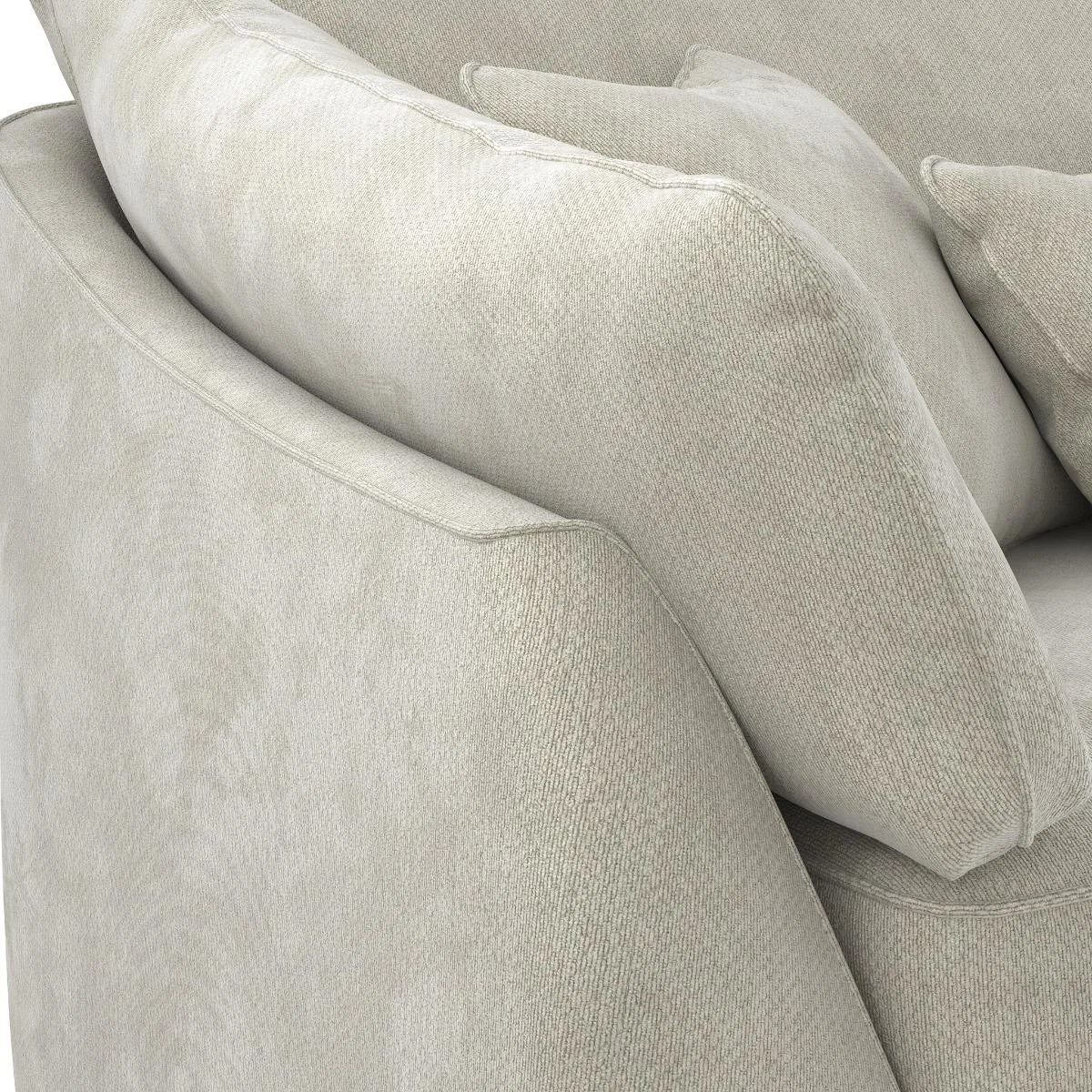 Borelly 4 Seater Sofa, Grey Fabric | Barker & Stonehouse – image 4