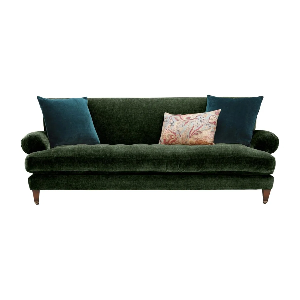 Durant 4 Seater Sofa, Green Fabric | Barker & Stonehouse – image 1