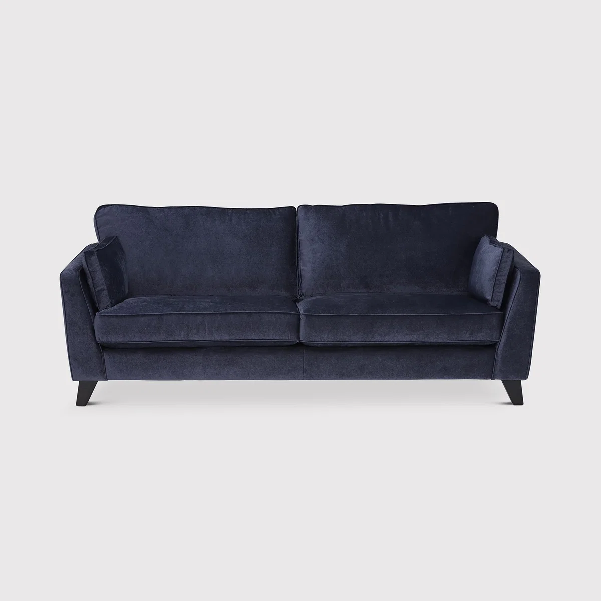 Rene 4 Seater Sofa Without Scatters, Blue Fabric | Barker & Stonehouse – image 1