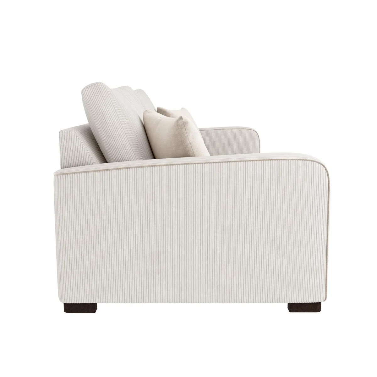 Carson Corduroy 4 Seater Sofa Sand – image 3
