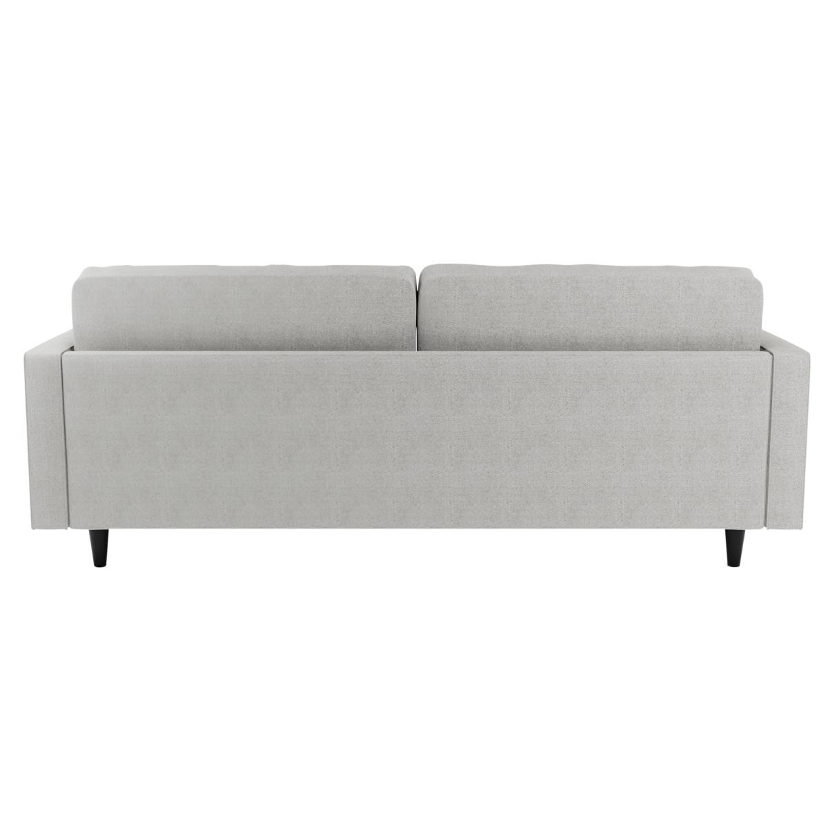 Zoe Boucle 4 Seater Sofa Light Grey – image 5
