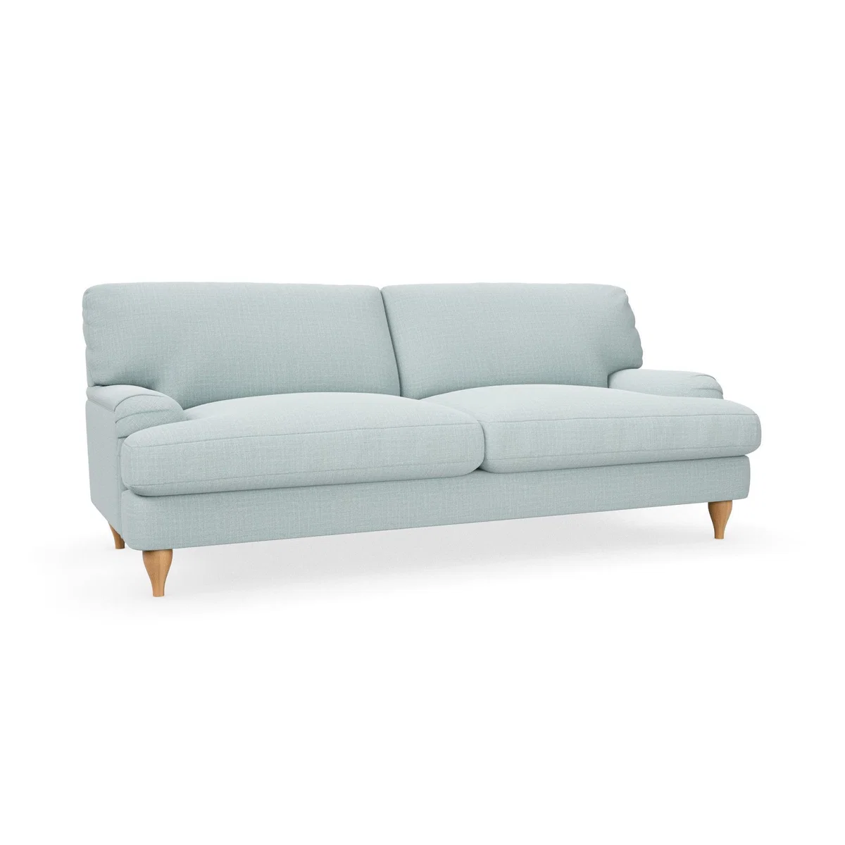 Darwin Slub Cotton Blend 4 Seater Sofa Slub Cotton Light Mineral – image 2