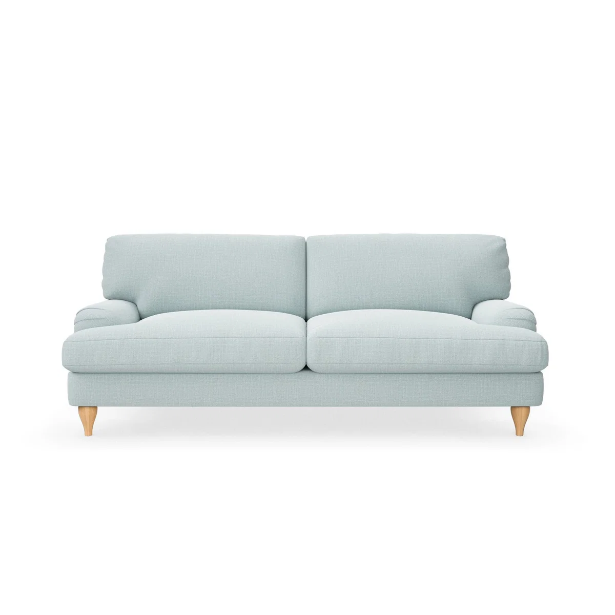 Darwin Slub Cotton Blend 4 Seater Sofa Slub Cotton Light Mineral – image 3