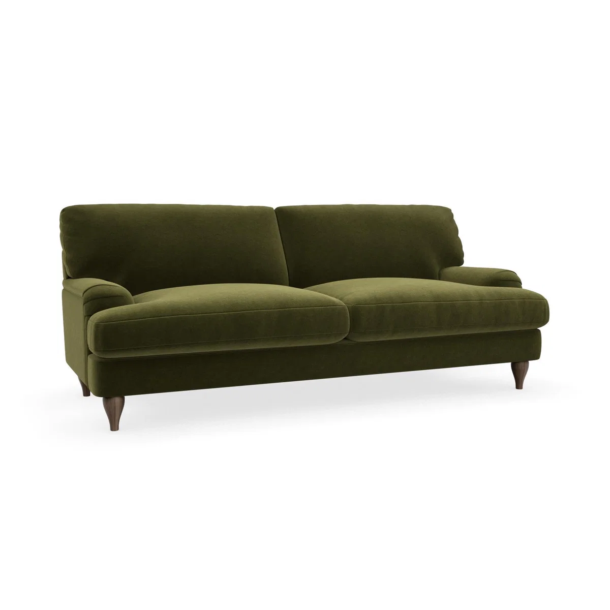 Darwin Luxury Velvet 4 Seater Sofa Luxury Velvet Olive – image 2